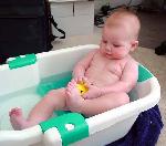 Rubber duckie, you're the one!<BR>You make bath-time lots of fun!<BR>Rubber duckie I'm awfully fond of you!